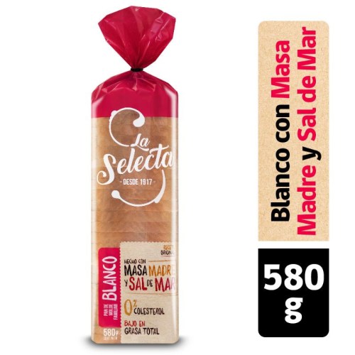 pan de molde blanco selecta